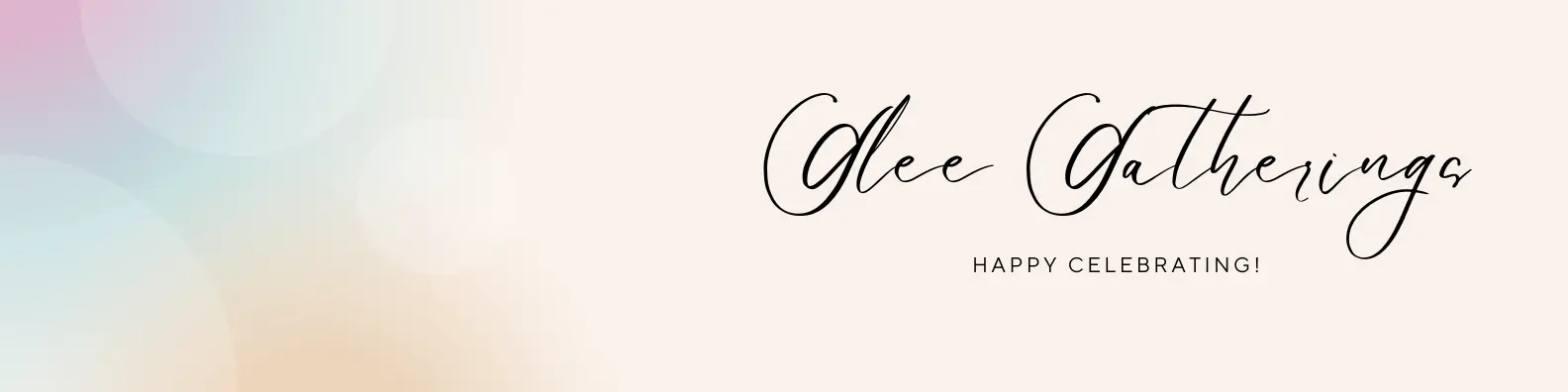 Banner for Glee Gatherings